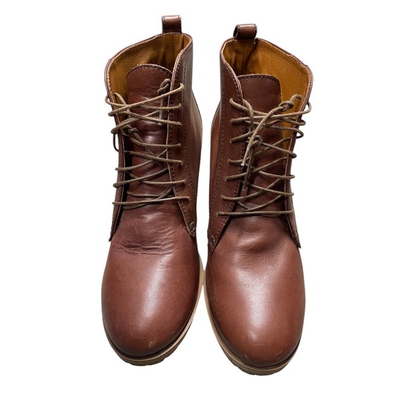 Madewell 1937 the Regan heeled oxford boot lace up size 9 - Picture 4 of 8